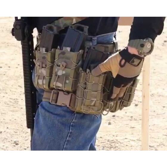 TMC pannello cosciale TACO type modulare (multicam arid)