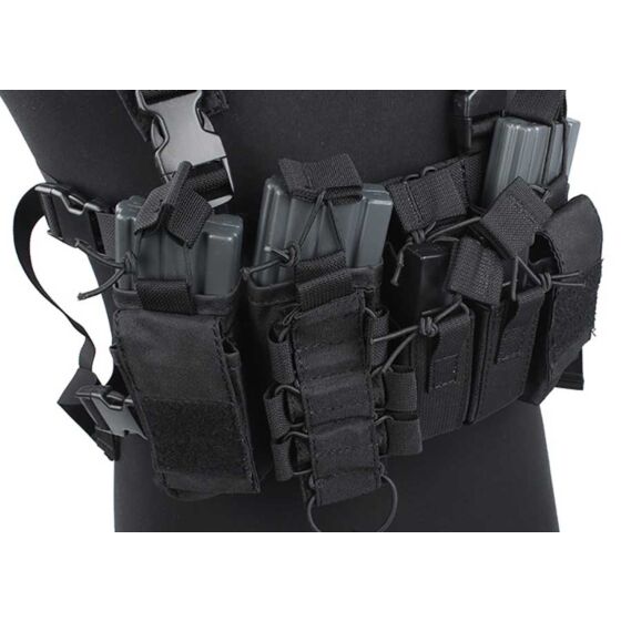 TMC Pettorina D-mittsu chest rig (nera)