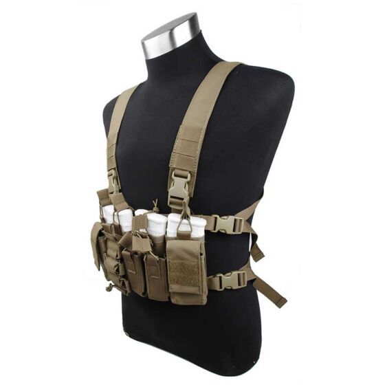 TMC Pettorina D-mittsu chest rig (coyote brown)