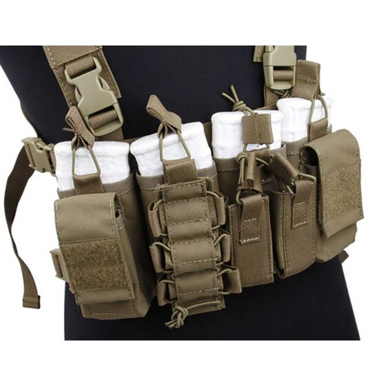 TMC Pettorina D-mittsu chest rig (coyote brown)