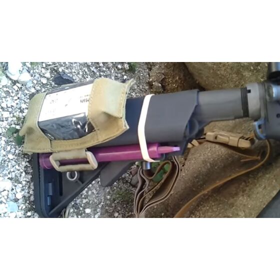 TMC rifle stock GPS holder with emerson dummy garmin GPS (aor2)