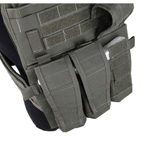 TMC adaptive vest plate carrier w/ 3 pouches (foliage green)