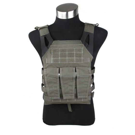 TMC giubbino tattico N jump plate carrier foliage green