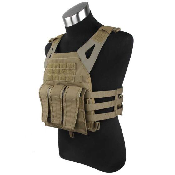 TMC N jump plate carrier coyote brown