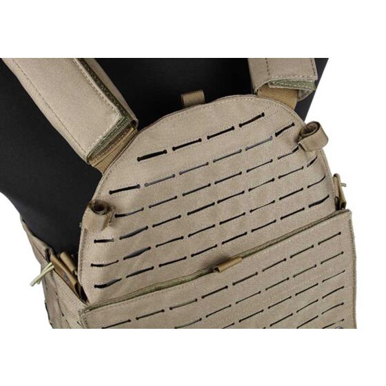 TMC giubbino tattico HYPALON plate carrier coyote brown