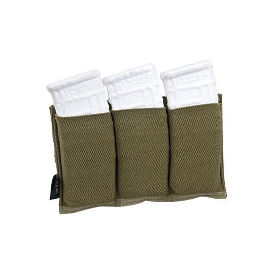 TMC tasca aperta TS style tripla per caricatore fucile m4 (tan)