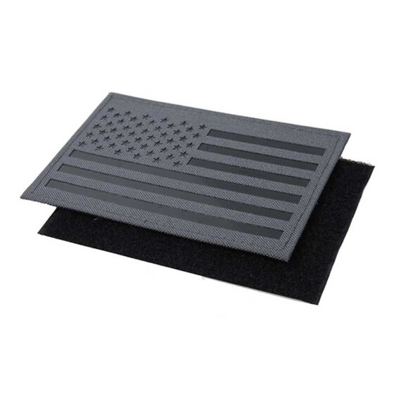 TMC Large US flag infrared patch (wolf grey)