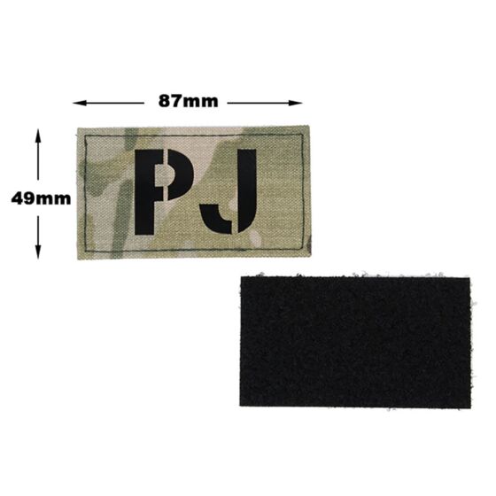 TMC PJ call sign infrared patch (multicam)