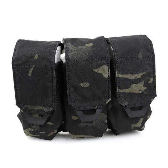 TMC QUOP triple 2x m16 magazine pouch (multicam black)
