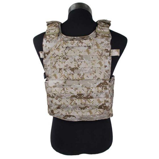 TMC giubbino tattico 94K plate carrier con 3 tasche MP7 (aor1)