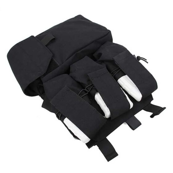 TMC assault back panel for vest (black)