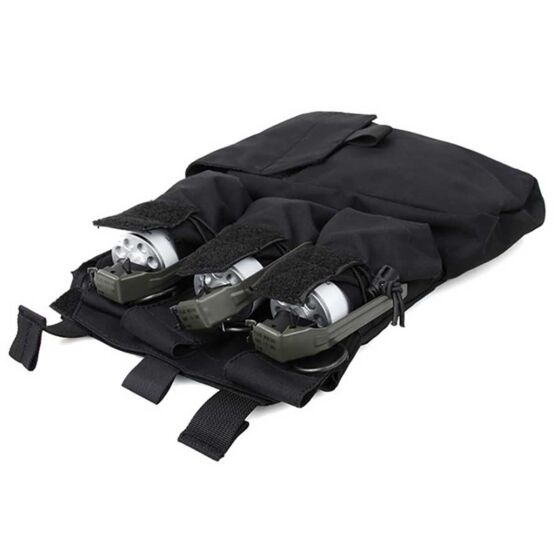 TMC assault back panel for vest (black)