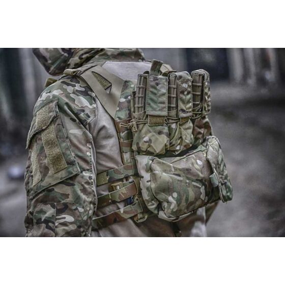 TMC pannello schienale modulare con tasche (multicam)