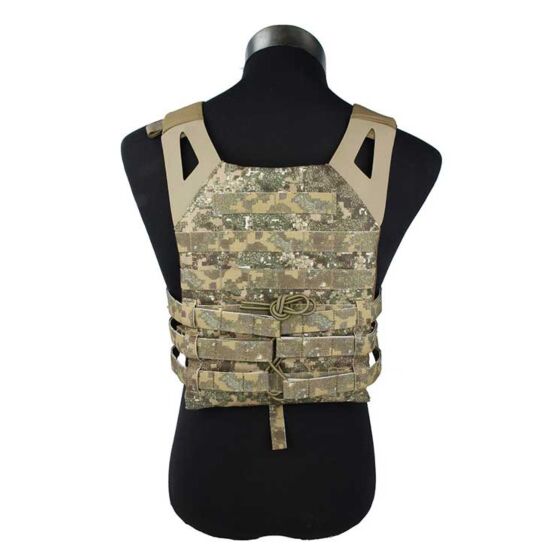 TMC giubbino tattico skirmich jumper plate carrier deluxe (badlands)