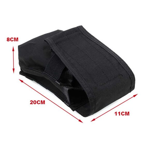 TMC double HK417 rifle mag. pouch (black)