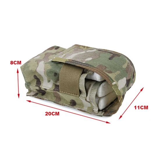 TMC tasca doppia porta caricatore fucile HK417 (multicam)