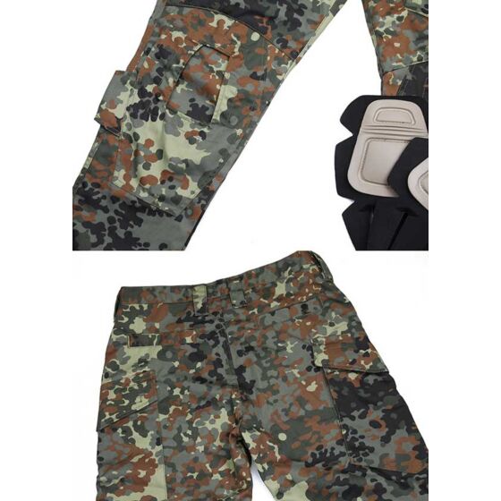 TMC Pantaloni tattici E-ONE combat pants (flecktarn)