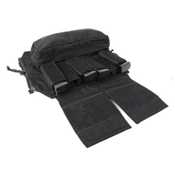 TMC pouch zip panel for Jumper plate carrier (black)
