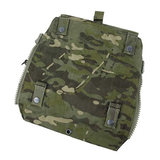 TMC pouch zip panel for Jumper plate carrier (multicam tropic)