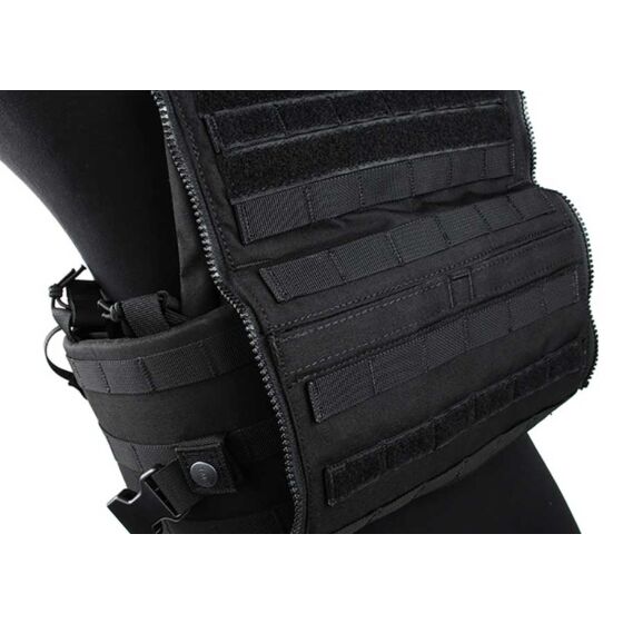 TMC giubbino tattico AEO plate carrier (nero)