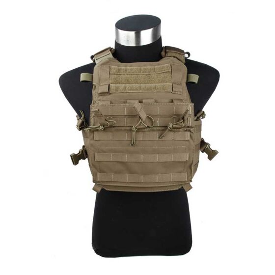 TMC AEO tactical plate carrier (coyote brown)
