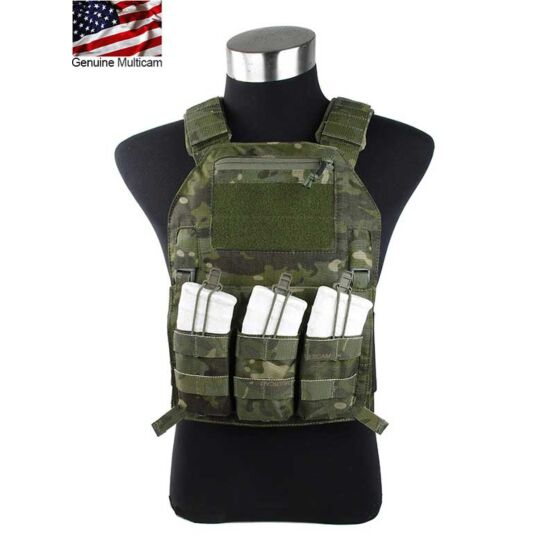 TMC giubbino tattico 419 plate carrier (multicam tropic)