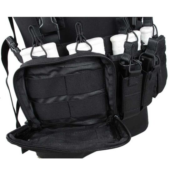 TMC pettorina tattica 762 chest rig (nero)