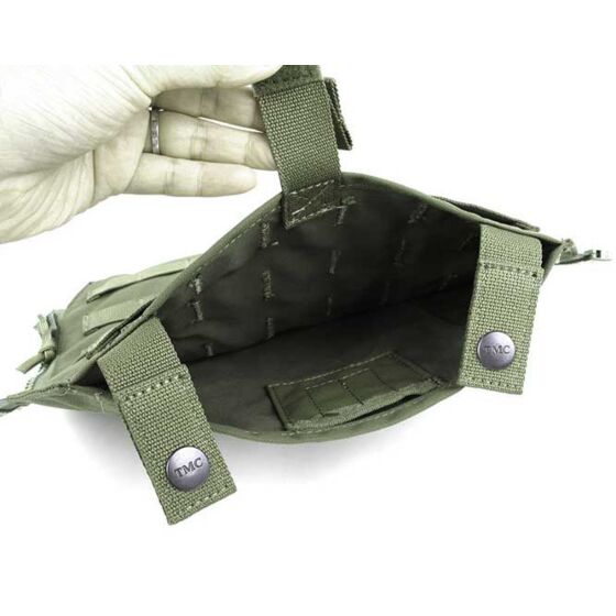 TMC pannello 7 molle zip panel per tattico CPC (ranger green)