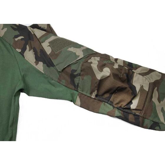 TMC L9 combat shirt new version (woodland)