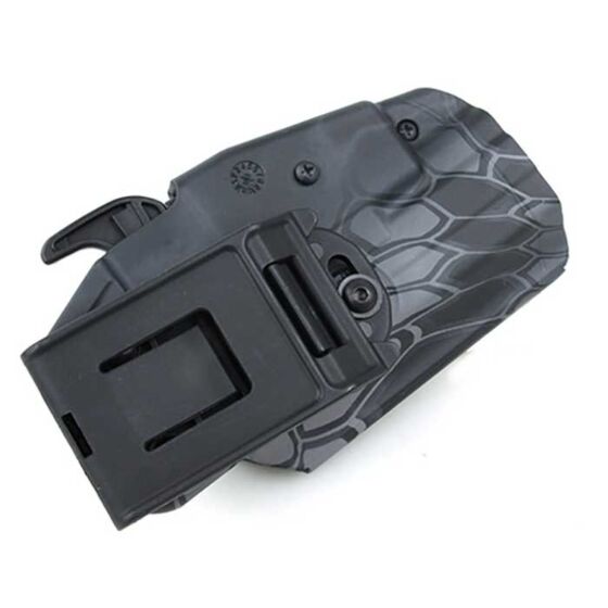 TMC fondina rigida 5x79 standard per pistola tipo glock/hk/mp9 (typhon)