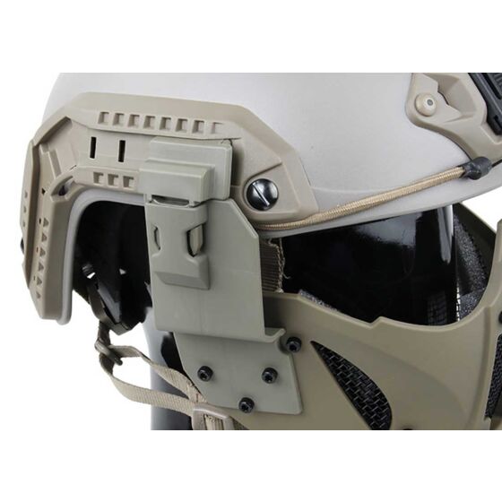 TMC maschera facciale JAY FAST per elmetti (tan)