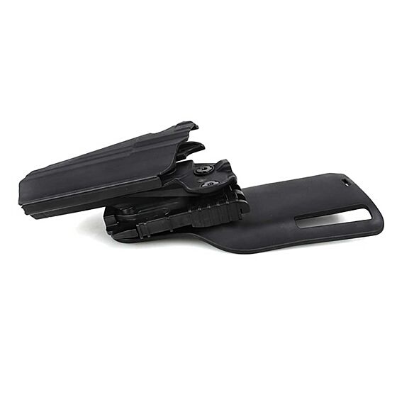 TMC fondina rigida 6x77 completa per pistola tipo glock/hk/mp9 (nera)