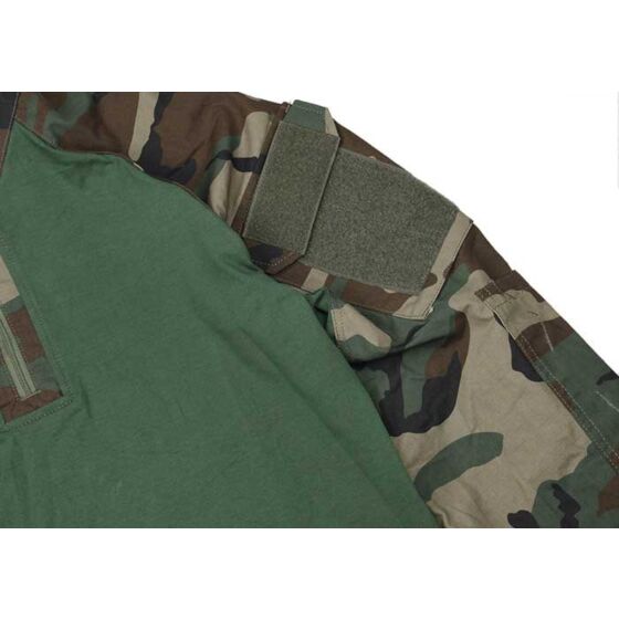 TMC maglia DF combat shirt nuova versione (woodland) (tmc2647-wl)