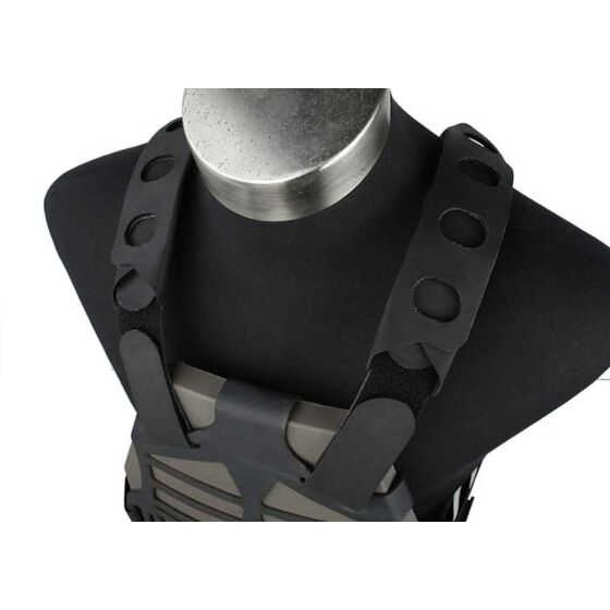 TMC giubbino tattico Frame plate carrier con dummy plastic plate (nero)