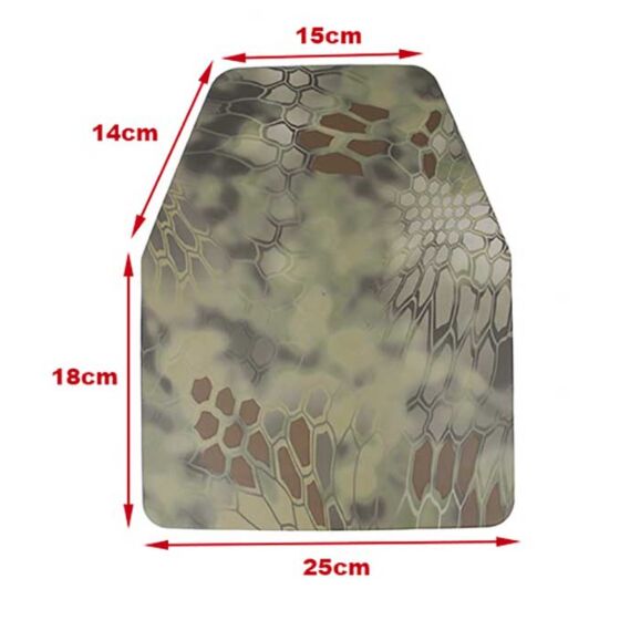 TMC piastre KYDEX style decorative per giubbini tattici (mandrake)