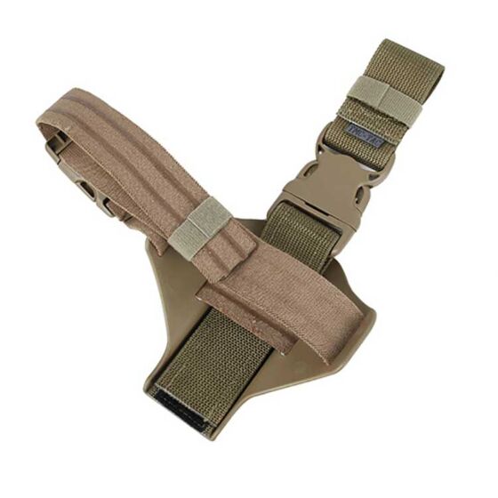 TMC attacco cosciale per fondina rigida 5x79 (coyote brown)