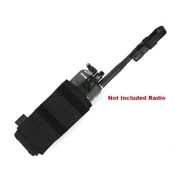 TMC tasca porta radio per tattico frame Plate carrier (nera)