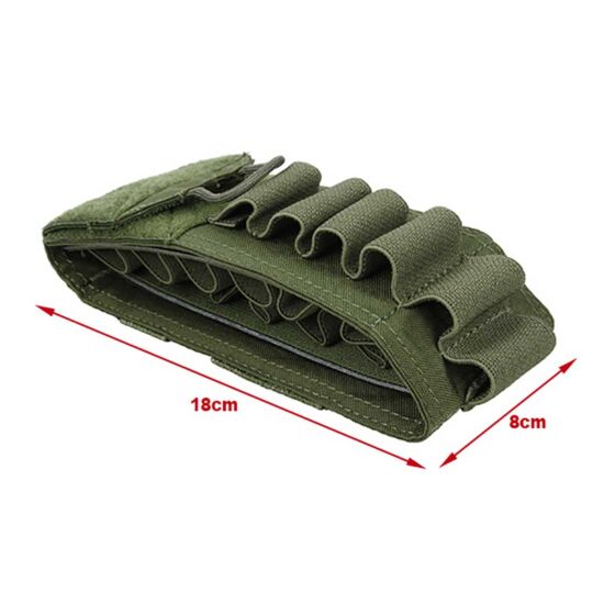 TMC porta cartucce cal.12 pieghevole (verde)