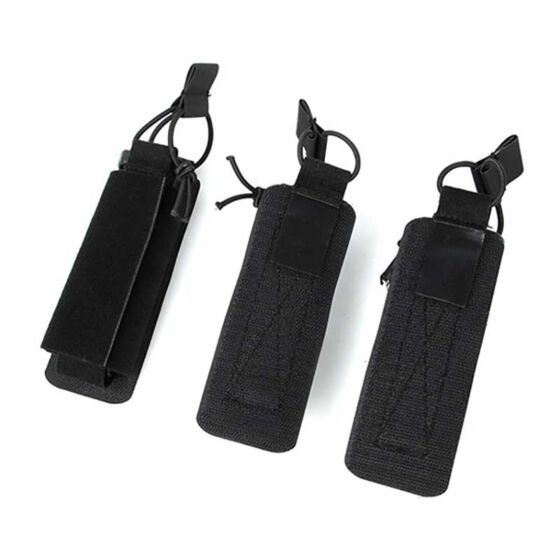 TMC triplo porta caricatore pistola WRAP in velcro (nero)