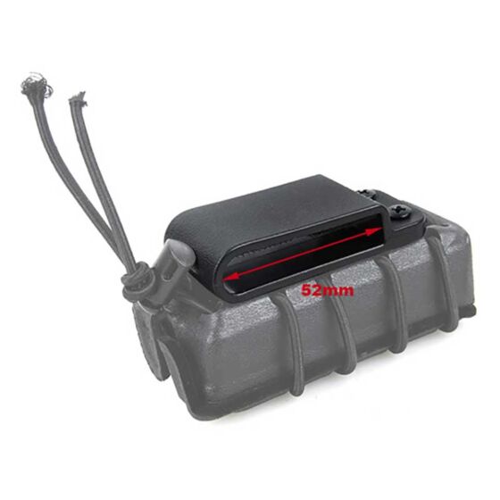 TMC narrow belt clip for gc style pistol pouch (black)