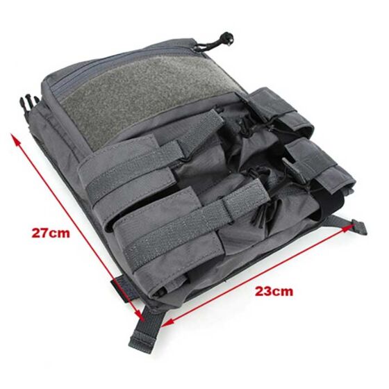 TMC assault back panel for 420 vest (wolf grey)