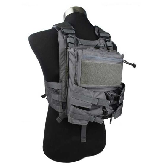 TMC assault back panel for 420 vest (wolf grey)