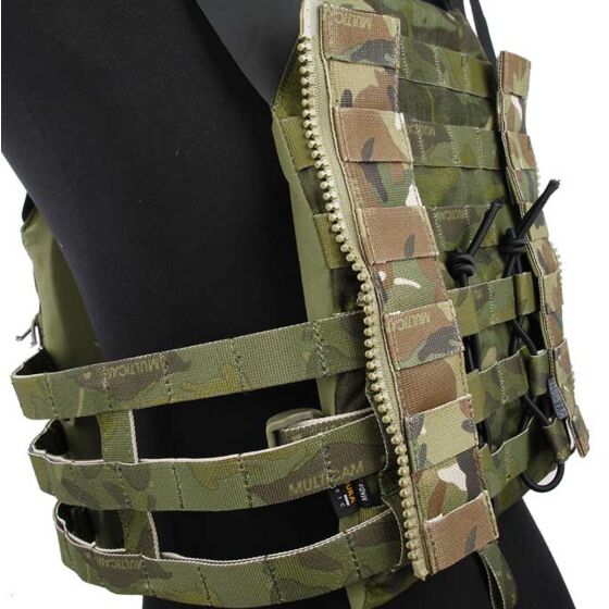 TMC JPC zipper adapter for plate carrier vest (multicam)