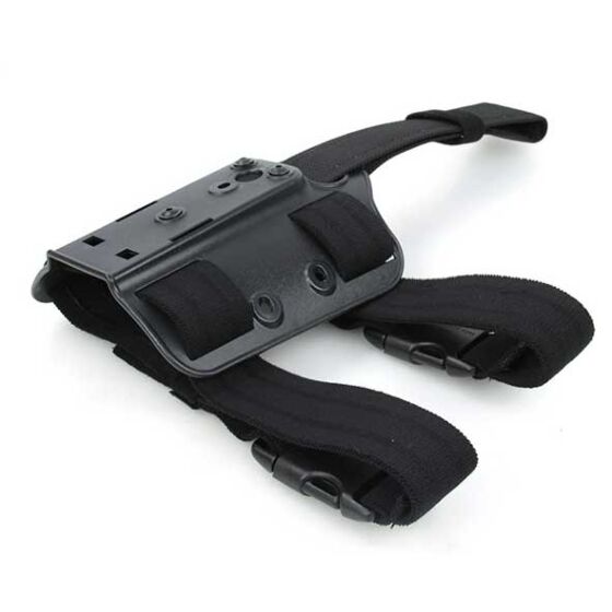 TMC SAFARILAND style drop leg panel for holster (black)