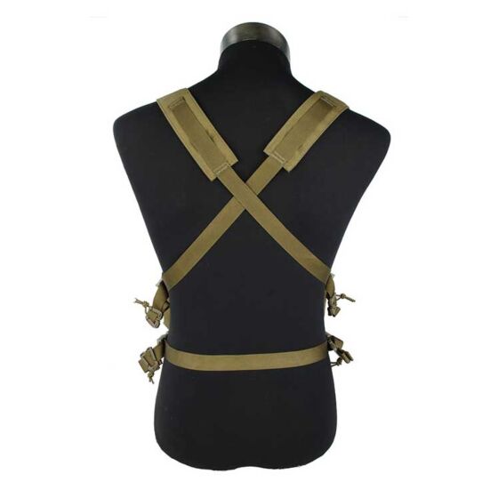 TMC Pettorina XR chest rig (tan)