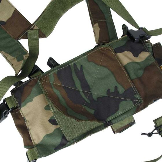 TMC Pettorina D-mittsu chest rig (woodland)