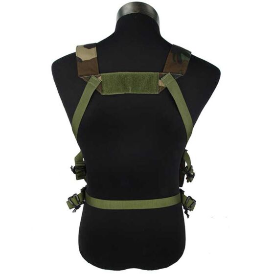TMC Pettorina D-mittsu chest rig (woodland)
