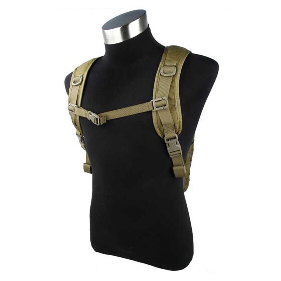 TMC zaino tattico DLS laser cut assault pack (tan)