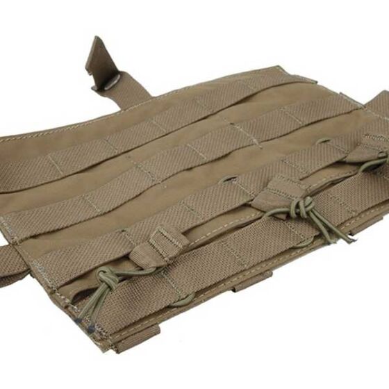 TMC pannello MOLLE porta caricatori per tattico AVS/JPC (coyote brown)