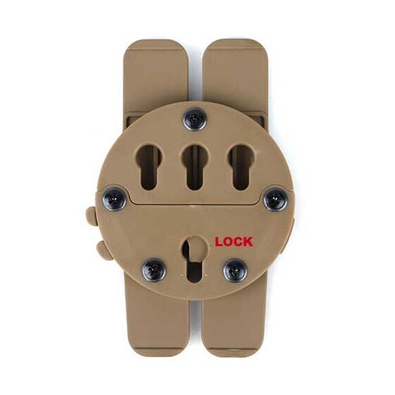 TMC G style holster wheel with pals hang (coyote brown)